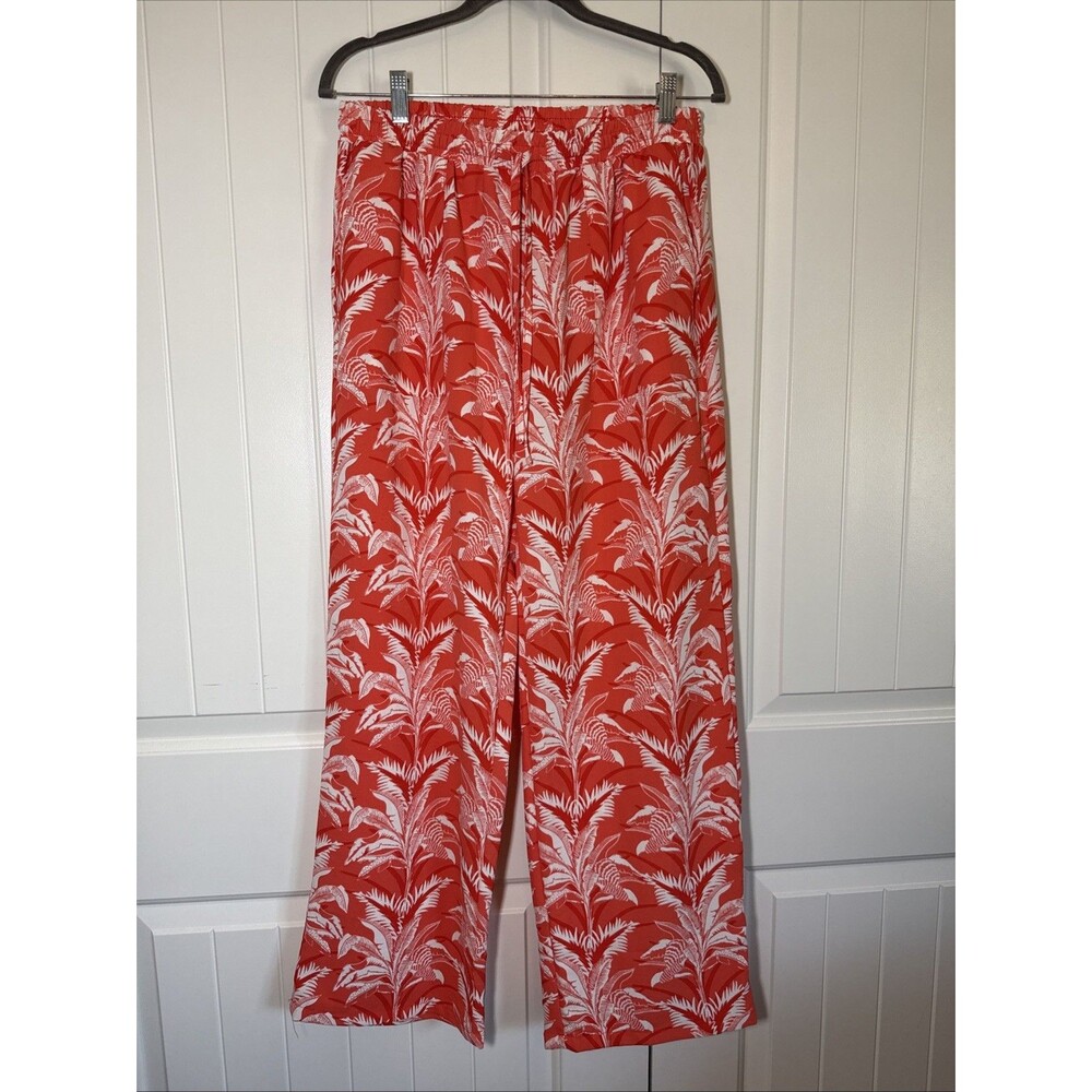 Classic Concepts L Tropical Orange Pant NWOT